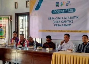 Kominfo Hadiri Penetapan Desa CANTIK oleh BPS Dompu