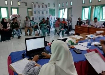 Bawaslu Dompu Pantau Pleno Terbuka Rekapitulasi Suara Tingkat Kecamatan