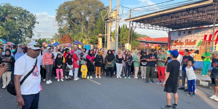 Didukung PT. STM, Jalan Sehat Peringatan HPN Sukses Digelar