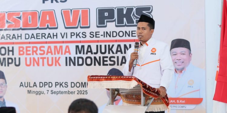 Musda ke VI PKS Dompu, Perkuat Struktur, Bidik 3 Besar di Pemilu 2029