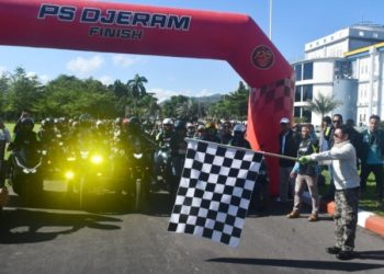 Ribuan Peserta Meriahkan Touring Destinasi Wisata Sambut HUT Dompu ke-211